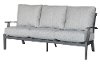 16C103A3D/LINMIX/SO Gray Outdoor Patio Sofa - Cancun-1
