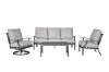 16C103A3D/LINMIX/SO Gray Outdoor Patio Sofa - Cancun-2