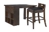 Rustic Counter Height Office Chair - Pine Hill-3