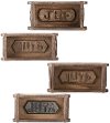 Assorted Brick Mold Wall Art