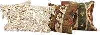 Multi Color Kilim 20 Inch Throw Pillow-2