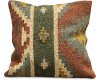 Multi Color 20 Inch Kilim Throw Pillow