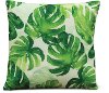 Printed Flower Filled Throw Pillow