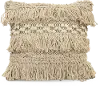 Clearance Neutral Moroccan Style Throw Pillow