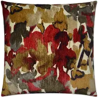 Aquarelle Autumn 20 Inch Throw Pillow