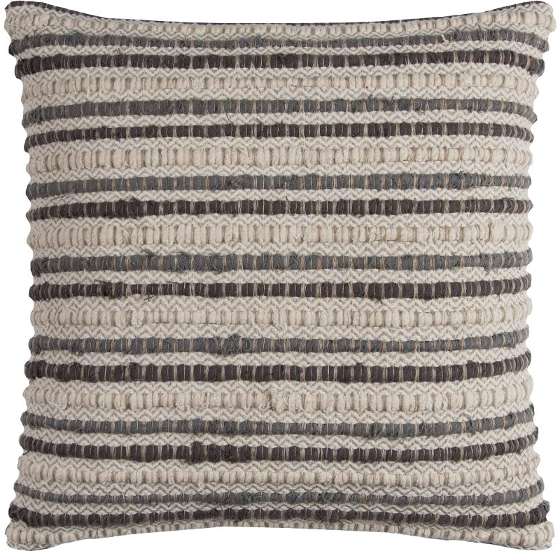gray and beige pillows