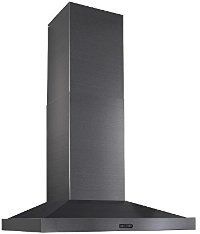 EW5430BLS Broan Chimney Range Hood - 30 Inch Black Stainless Steel