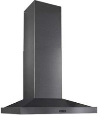 EW5436BLS Broan 36 Inch 500 CFM Chimney Range Hood - Black Stainless Steel
