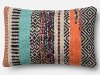 Multi Color Rectangular Wool Throw Pillow