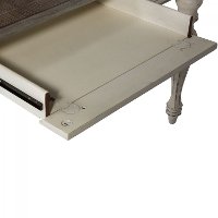Antique White Writing Desk - Magnolia Manor-4