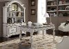 Antique White Cabinet with Hutch - Magnolia Manor-7