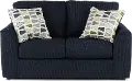 Hannah Dark Blue Loveseat