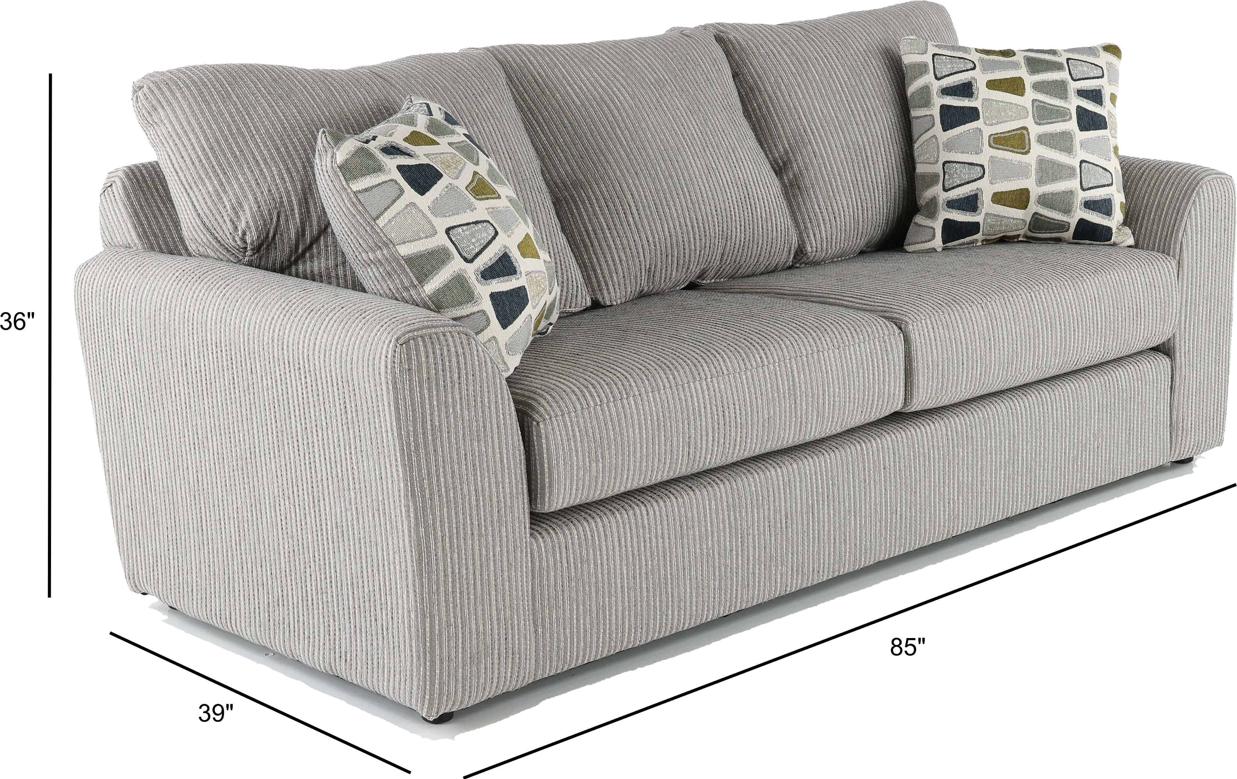 Hannah Gray Sofa-2