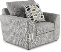 Casual Contemporary Gray Chair - Hannah