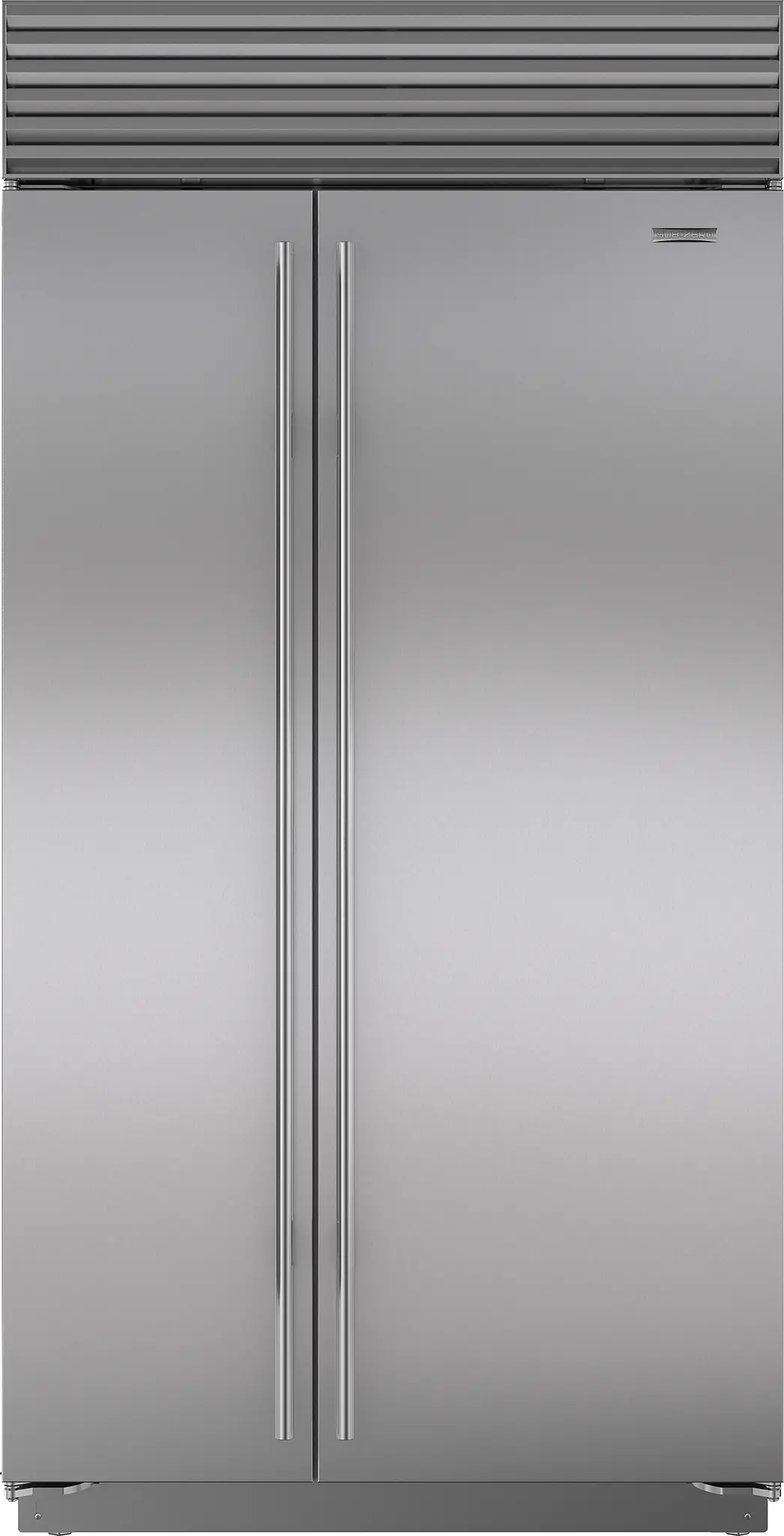 BI-42SID/S/TH Sub-Zero 42 Inch Classic Side by Side Smart Refrigerator with Internal Water Dispenser - 20.6 cu. ft.,Stainless Steel, Tubular Handle-1