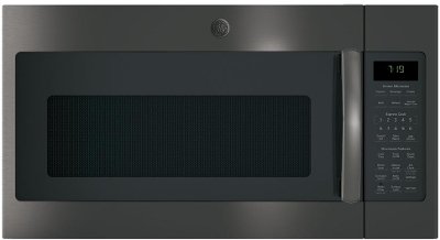 JVM7195BLTS GE Over the Range Microwave - 1.9 Cu. Ft. Black Stainless Steel