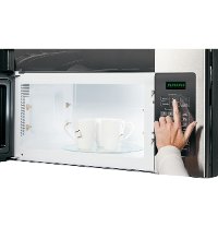 JVM6175BLTS GE Over the Range Microwave - 1.7 Cu. Ft. Black Stainless Steel-2