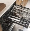 GDT695SBLTS GE Dishwasher with Hidden Controls - Black Stainless Steel with a Stainless Steel Interior-5