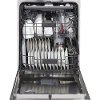 GDT695SFLDS GE Dishwasher with Hidden Controls - Black Slate with Stainless Steel Interior-2