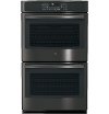 JT5500BLTS GE 30 Inch Black Stainless Steel Built-In Double Wall Oven with Convection