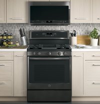 PVM9005BLTS GE Profile Series 2.1 Cu. Ft. Over-the-Range Sensor Microwave Oven - Black Stainless Steel-2