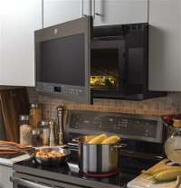 PVM9005BLTS GE Profile Series 2.1 Cu. Ft. Over-the-Range Sensor Microwave Oven - Black Stainless Steel-6