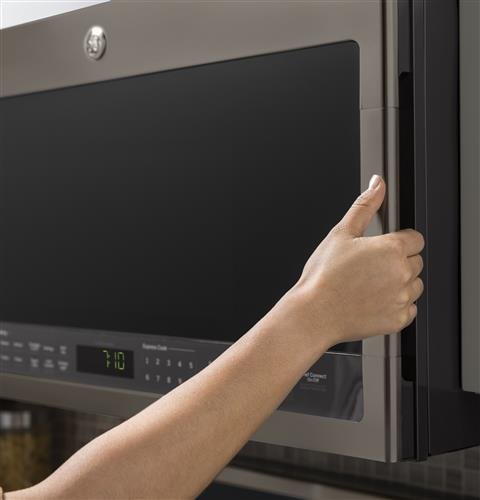 PVM9005BLTS GE Profile Series 2.1 Cu. Ft. Over-the-Range Sensor Microwave Oven - Black Stainless Steel-7