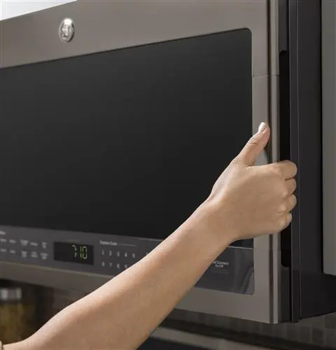 PVM9005BLTS GE Profile Series 2.1 Cu. Ft. Over-the-Range Sensor Microwave Oven - Black Stainless Steel-7