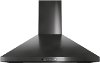JVW5301BJTS GE 30 Inch Pyramid Chimney Hood - Black Stainless Steel