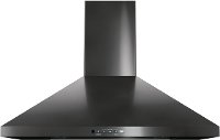 JVW5301BJTS GE 30 Inch Pyramid Chimney Hood - Black Stainless Steel