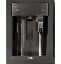 PFE28PBLTS GE Profile Series Black Stainless Steel French-Door Refrigerator - 36 Inch with Keurig K-Cup Brewing System-5