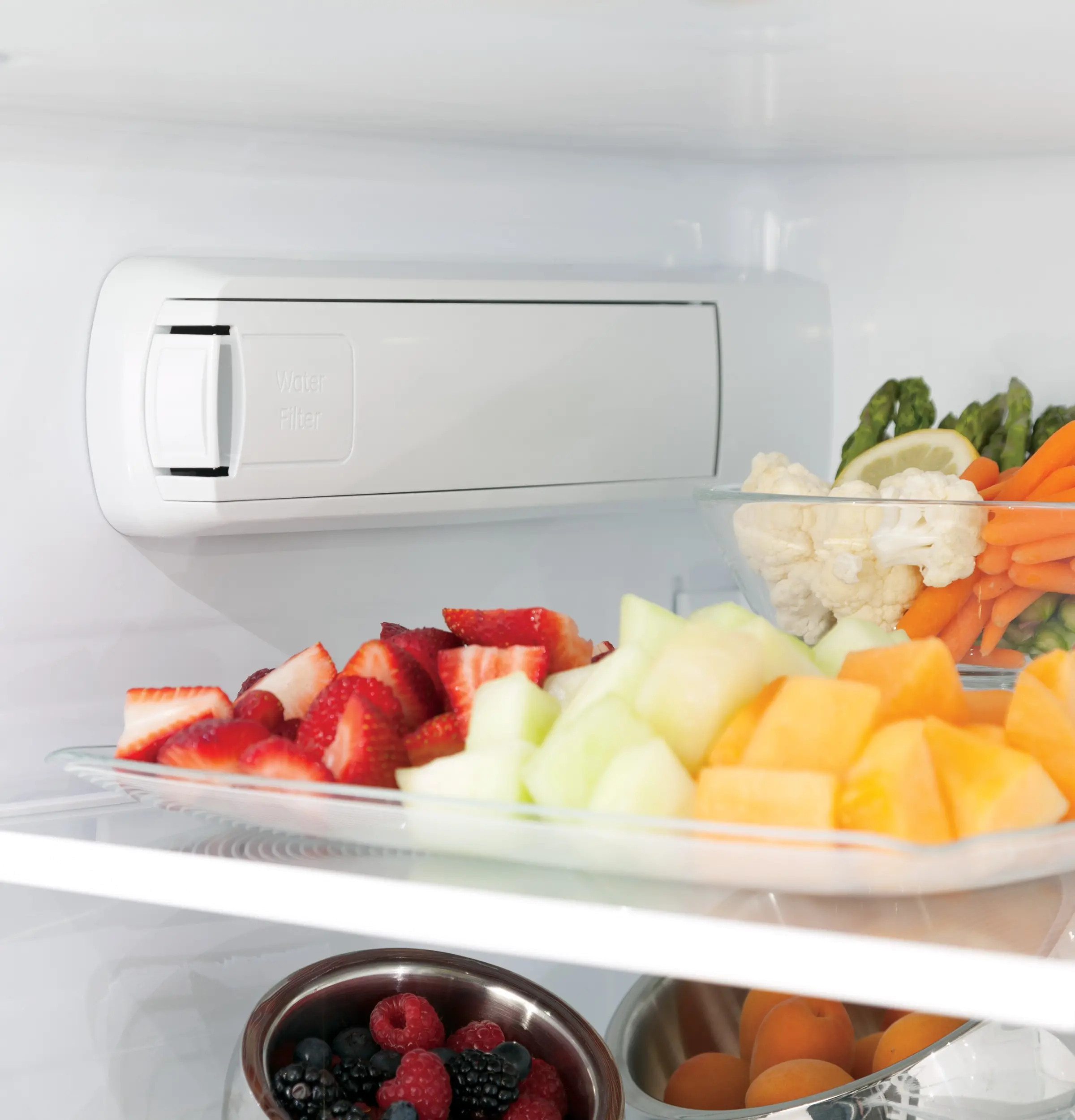 PFE28PBLTS GE Profile Series Black Stainless Steel French-Door Refrigerator - 36 Inch with Keurig K-Cup Brewing System-7