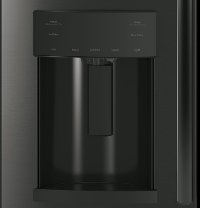 GFE28GBLTS GE 27.8 cu. ft. French-Door Refrigerator - 36 Inch Black Stainless Steel-3