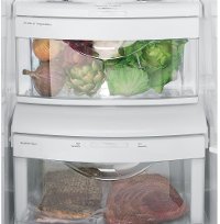 GFE28GBLTS GE 27.8 cu. ft. French-Door Refrigerator - 36 Inch Black Stainless Steel-7