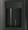 GFE28GBLTS GE French-Door Refrigerator - 36 Inch Black Stainless Steel-3