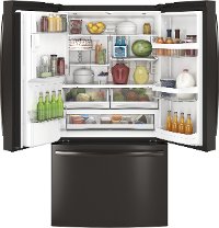 GYE22HBLTS GE Counter-Depth French-Door Refrigerator - 36 Inch Stainless Steel