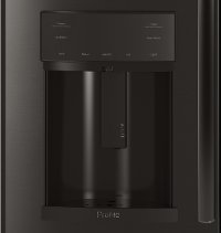 PFE28KBLTS GE Profile 36 Inch French Door Refrigerator - 27.8 cu. ft. Black Stainless Steel-5