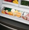 PFE28KBLTS GE Profile Series 36 Inch French-Door Refrigerator with Hands-Free AutoFill - Black Stainless Steel-3