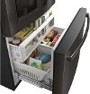 PFE28KBLTS GE Profile Series 36 Inch French-Door Refrigerator with Hands-Free AutoFill - Black Stainless Steel-4