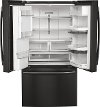 PYE22KBLTS GE Profile Series French-Door Refrigerator - 36 Inch Black Stainless Steel-4