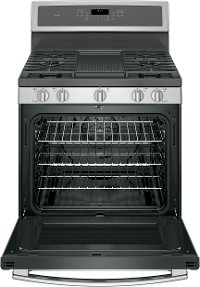 PGB911BEJTS GE Profile Series 5.6 cu. ft. Free-Standing Gas Convection Range - Stainless Steel-8