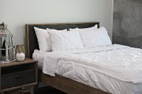 Beddy's Twin Simply White Bedding Collection (all cotton interior)
