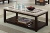 Dark Marble Coffee Table - Montreal