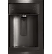 GFD28GBLTS GE 27.8 cu. ft. French Door Refrigerator - 36 Inch Black Stainless Steel-3
