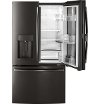 GFD28GBLTS GE 27.8 cu. ft. French Door Refrigerator - 36 Inch Black Stainless Steel-6