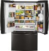 GFD28GBLTS GE 27.8 cu. ft. French Door Refrigerator - 36 Inch Black Stainless Steel-8