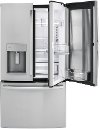 GFD28GSLSS GE 27.8 cu. ft. French Door-in-Door Refrigerator - 36 Inch Stainless Steel