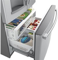GFD28GSLSS GE 27.8 cu. ft. French Door-in-Door Refrigerator - 36 Inch Stainless Steel-3