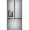 GFD28GSLSS GE French Door Refrigerator - 36 Inch Stainless Steel-2