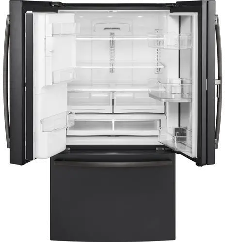 GFD28GELDS GE 27.8 cu ft French Door Refrigerator - Black Slate-4